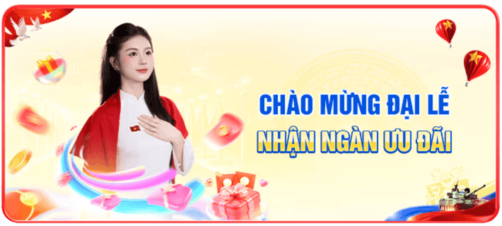 Chào mừng đại lễ nhận ngay ưu đãi